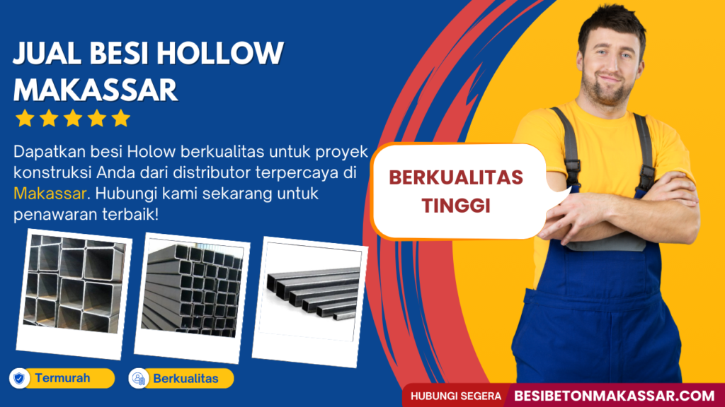 Jual Besi Hollow Makassar MURAH