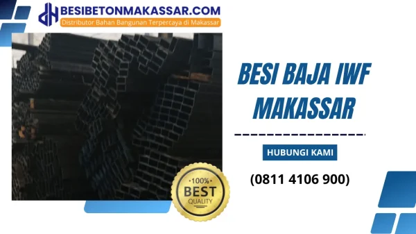 besi baja iwf makassar murah